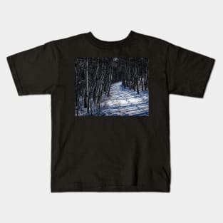 Trail tracks Kids T-Shirt